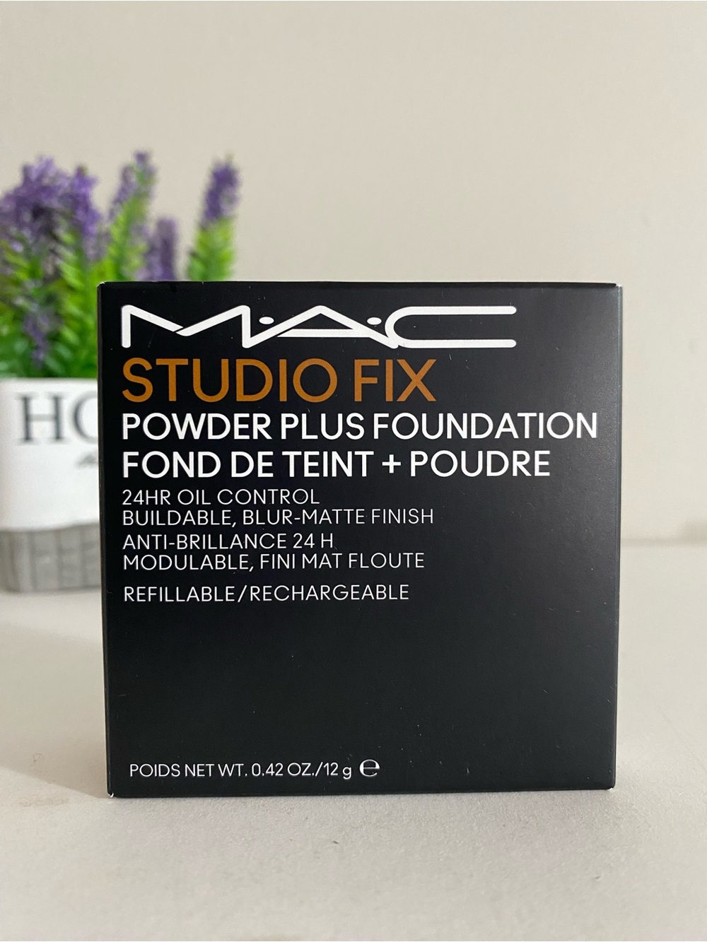 NC45.5~ MAC Studio Fix Powder Plus Foundation, 0.42 OZ / 12 g, New Formula